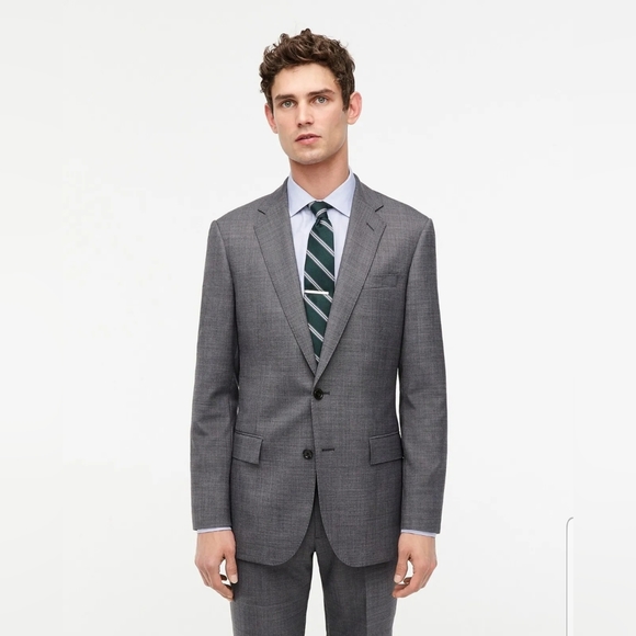 Ludlow essential slim fit suit jacket in stretch four season wool NWT 40L - Picture 6 of 9